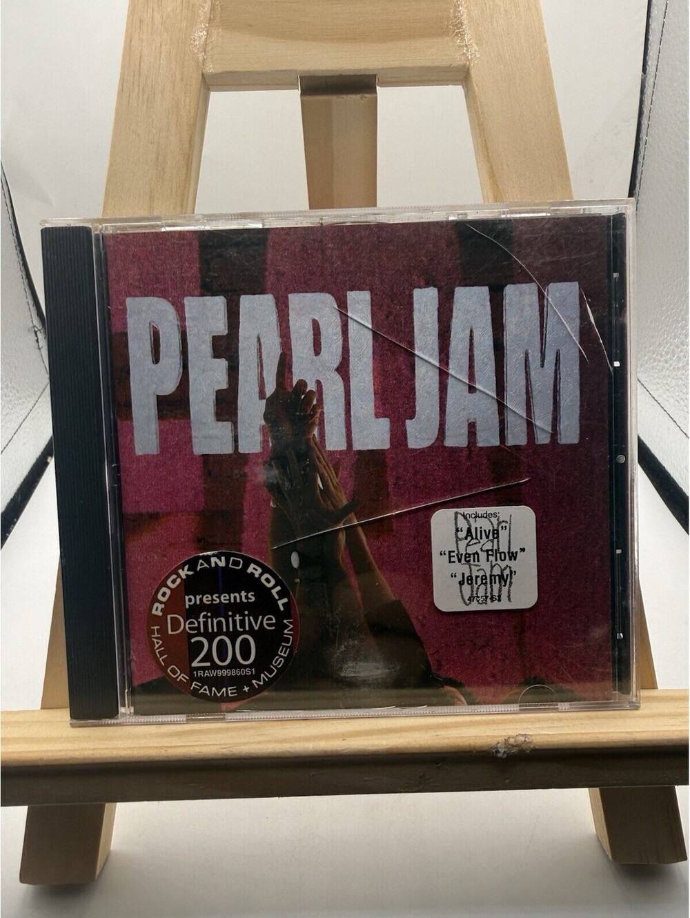 Pearl Jam Ten CD 1991 Original Pressing | Grunge Classic | Vintage Alternative